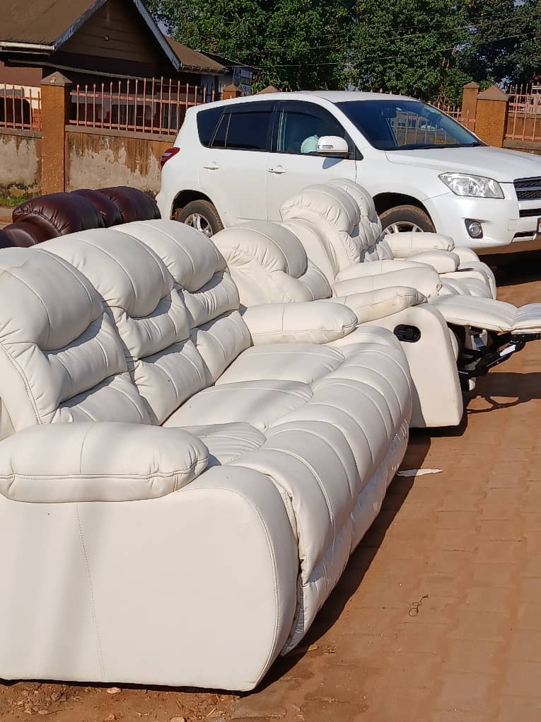 fiber recliner sofa